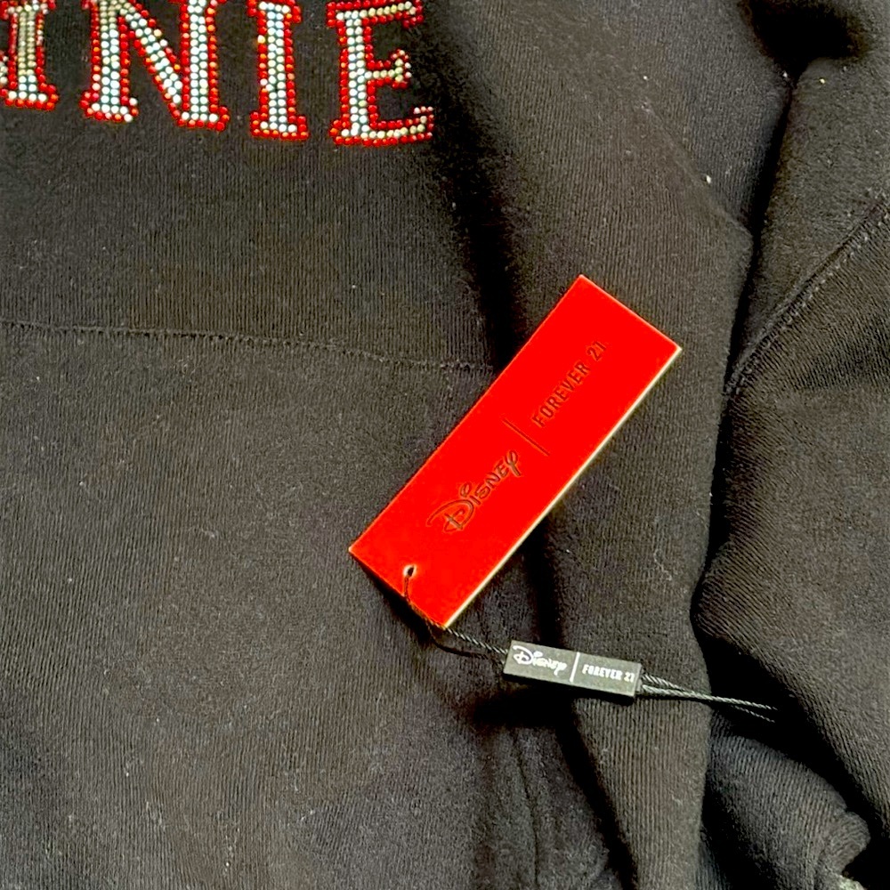 Disney Waist Length Pullover Hoody. Size Small - Picture 4 of 6